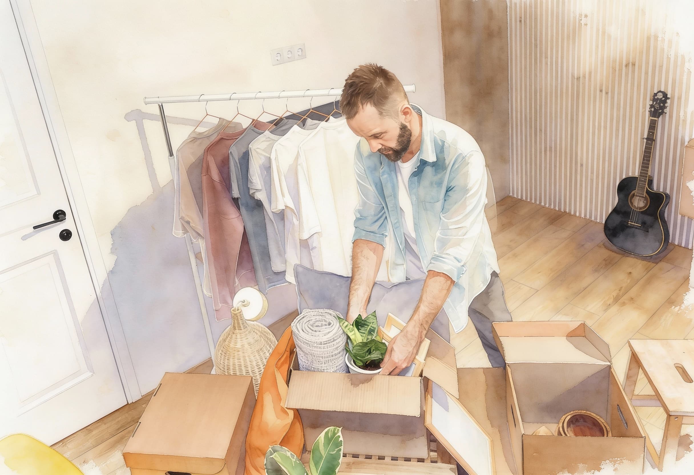 Decluttering and space preparation guide