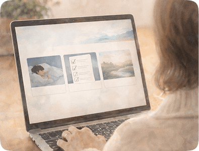 People embracing in comfort